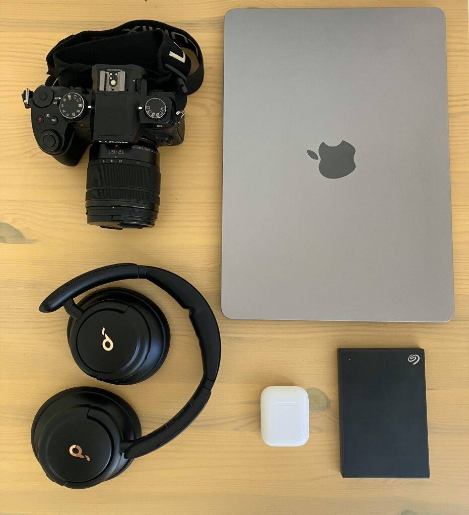 Technik für Weltreise Packliste