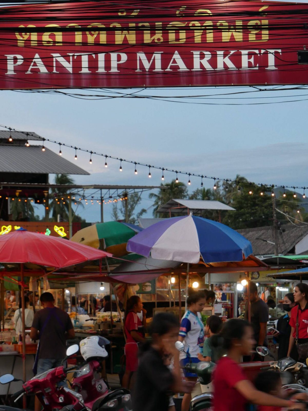 Koh Phangan Nachtmarkt Vegan Food