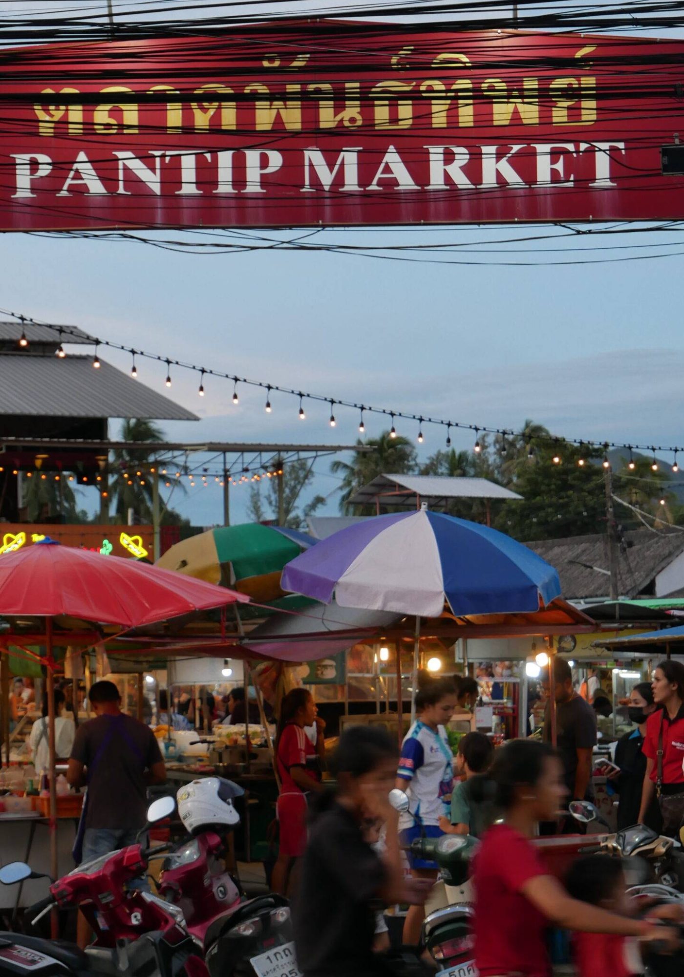 Koh Phangan Nachtmarkt Vegan Food