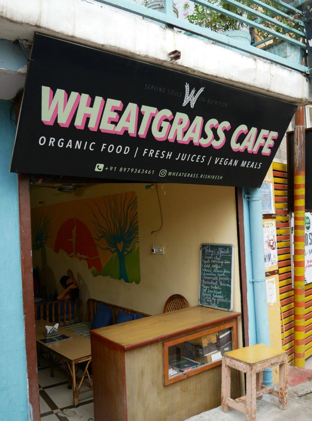 Wheatgrass Cafe Rishikesh